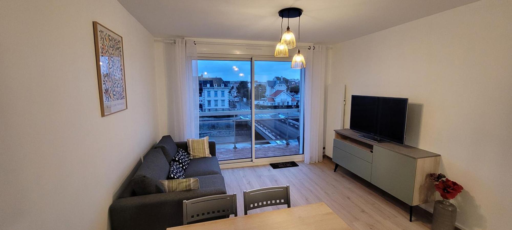 Une Jolie Vue - Appt 2 Pieces Vue Mer Balcon Sud Вимере Экстерьер фото